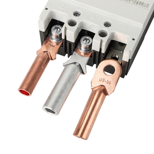 Connecteurs à sertir en cuivre standard à un trou, type barillet, qualité équivalente <span class=keywords><strong>Klauke</strong></span>, 600 V à 35 kV, fabriqués en Chine, Zhejiang - Product Image 4