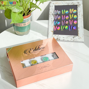 Set <span class=keywords><strong>di</strong></span> lamina <span class=keywords><strong>di</strong></span> fiocchi <span class=keywords><strong>di</strong></span> camaleonte olografico per unghie con cambio colore Foils Art Kit <span class=keywords><strong>di</strong></span> fiocchi <span class=keywords><strong>di</strong></span> chiodi cromati duocromatici - Product Image 1
