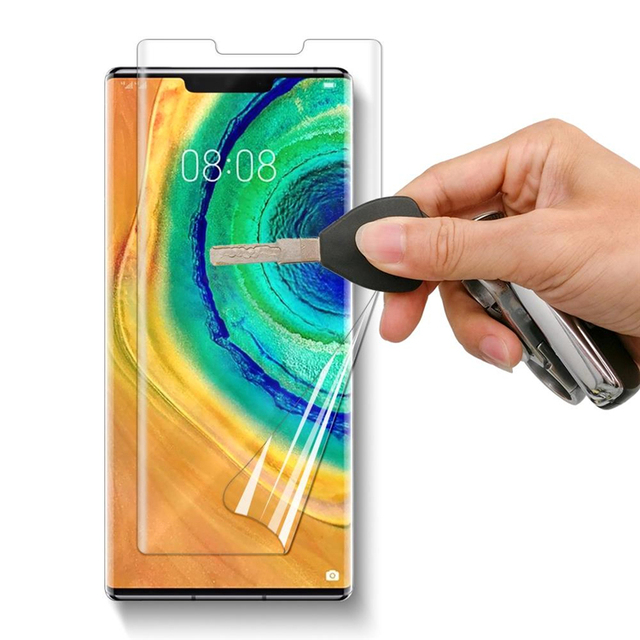 2021 Clear Hard PC + TPU Screen Protector for Z Fold 3 4 Self Revisable Full Glue Adhesive Anti-Explosion Features