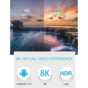 Eleph Android 11 iatv Q5 Hộp 8K Quad core 8GB/64GB dual-band 2.4/5GHz <span class=keywords><strong>Wifi</strong></span> thông minh dòng máy nghe nhạc với các kênh truyền hình trực tiếp - Product Image 5