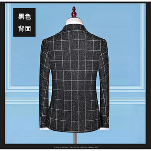 Abiti da uomo (Blazer Slim Fit 3 pezzi + pantaloni + gilet) - Product Image 1