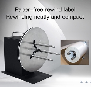 Fyj R9 Tự Động Nhãn Rewinder Hướng Dẫn Sử Dụng Giá Nhỏ Giấy Cuộn Máy Tước Tua Vận Chuyển Nhận Mã Vạch Nhãn Rewinder - Product Image 6