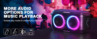 Haut-parleur de fête original W-King T9 Pro 120W, haut-parleur portable, DJ, guitare, basses puissantes, haut-parleur sans fil avec DSP