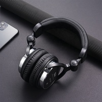 Casque supra-auriculaire stéréo HiFi haut de gamme avec écouteurs de musique filaires avec logo personnalisé et moniteur pour casque d'écoute
