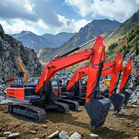 Excavatrice de vente directe d'usine Doosan Dx225lc Excavadora Big Excavator Excavador Machine avec un prix équitable