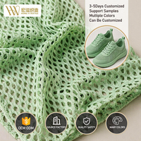 Tissu en maille tricotée chaîne 100 % polyester respirant et anti-humidité pour empeignes de chaussures, bagages et sacs – Usine source certifiée Oeko-Tex 100