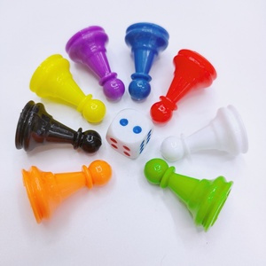 Deskjoy 1 pezzo alla rinfusa di pegni di plastica multicolore 26*17MM pennarelli da tavolo 1 pezzo pezzi da gioco da tavolo pezzi 1 pezzo pezzi da gioco da tavolo pezzi 1 pezzo pezzo - Product Image 2