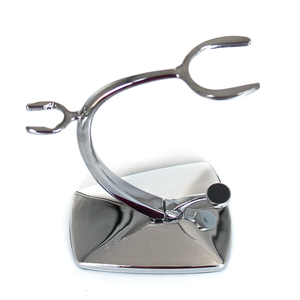 Kleur Klassieke Metalen Scheren Safety <span class=keywords><strong>Razor</strong></span> Stand Voor Scheerkwast En Scheermes - Product Image 6
