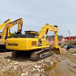 Excavadora Komatsu de 35 Toneladas, Marca Japonesa, Equipo de Minería Usado, Maquinaria de Construcción PC350, Lista para Enviar, Precio Bajo - Product Image 5