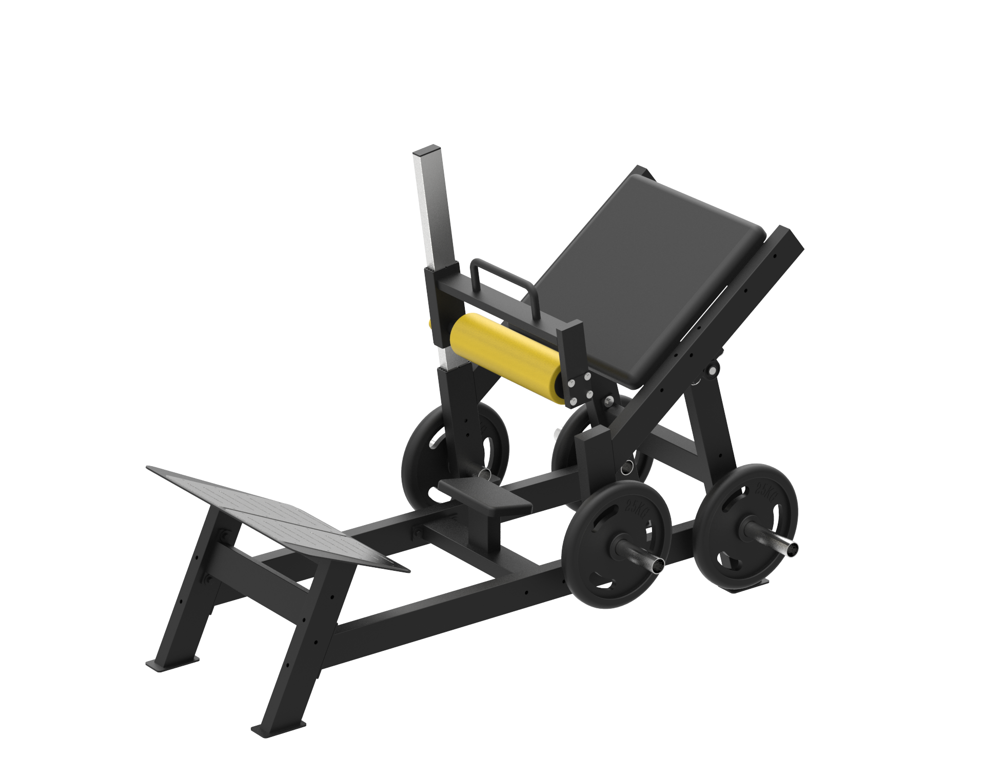 Коммерческий тренажерный зал фитнес-оборудование для силовых тренировок машина оборудование для фитнеса, тренер хип-упорный JG-1666C