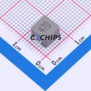 ตัวเหนี่ยวนำไฟฟ้าแบบ SMD รุ่น SRYH.0650.YF470MT00 ขนาด 6.6x7.6 มม. (ค่าความเหนี่ยวนำ: 47uH) (ความแม่นยำ: 20%) (กระแสไฟฟ้าที่กำหนด: 1.8A) - Product Image 1