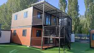 Casa contenedor <span class=keywords><strong>para</strong></span> alojamiento <span class=keywords><strong>de</strong></span> oficina Campamento <span class=keywords><strong>Cocina</strong></span> Inodoro Clínica Ablución Hospital - Product Image 2