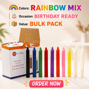 Venta al por Mayor de Velas Mágicas de 10 Colores, Velas Espirituales para Rituales Mágicos, Velas Religiosas Premium para Ceremonias de Brujería - Product Image 1