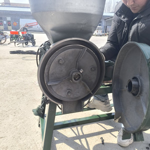 Electric Food Grinder Stainless Steel Blade Commercial Use 500W Electric Power Source For <b>Grinding</b> Grains And <b>Paste</b> Making - Product Image 1