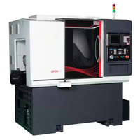 Tour CNC à banc incliné de haute précision KX-36J avec axe Y, 4 outils, 2 axes, mini tour CNC à banc incliné