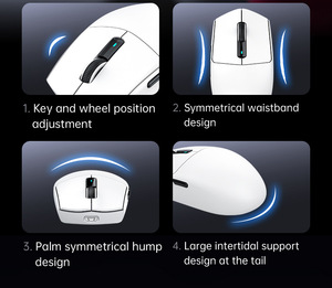 Tấn công cá mập g3pro tri-chế độ Pixart paw3311sensor Chuột chơi game không dây với phí Dock 25000 DPI siêu nhẹ - Product Image 6