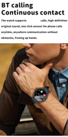NUEVO Reloj Inteligente Y25 para Hombre, Resistente al Agua IP68, Asistente de Voz con IA, Llamadas por Bluetooth, Pantalla AMOLED de 44-49 mm, Monitoreo de Salud, Deportes