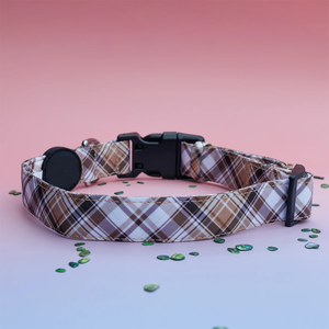 Collar de Perro de Nailon Poliéster Resistente Personalizado con Hebilla de Liberación Rápida y Anillo en D Soldado, Collar Ajustable Resistente para Mascotas para Uso Diario - Product Image 5