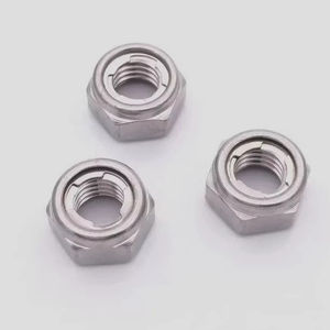 Mur Baut Pengunci Hexagonal DIN980 Semua Logam Langsung dari Pabrik - Baja Tahan Karat <span class=keywords><strong>316</strong></span> Berkualitas Tinggi untuk Pertambangan, Pengolahan Air, Kesehatan, Dapat Disesuaikan - Product Image 3