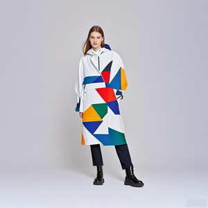 Imperméables et coupe-vent à la mode pour un usage quotidien, tenues imperméables et quotidiennes, poncho <span class=keywords><strong>de</strong></span> <span class=keywords><strong>pluie</strong></span> coupe-vent imperméable <span class=keywords><strong>de</strong></span> 10000mm - Product Image 3