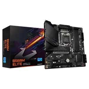 For GA B560M AORUS ELITE 128G SATA M.2 Support 10 / 11 gen LGA 1200 CPU Motherboard Maximum Ram Capacity 128 Gb