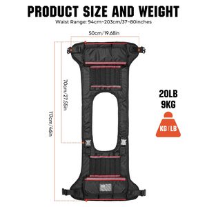 Wholesale Hi Vis Multi Pockets Heavy Duty Construction Safety <b>Vest</b> With <b>Reflective</b> Strips Customizable Logo - Product Image 6