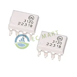 EC-Mart 3120 SMD SMT-8 1-Ch Optocouplers ICs FOD3120SD