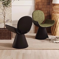 Chaise de coiffeuse pivotante design avec éclairage, luxe léger, minimalisme moderne pour mobilier de maison