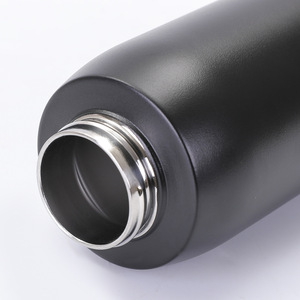 Bouteille d'eau isolée en acier inoxydable 500ML 750ML réutilisable sans BPA avec couvercle en paille de silicone et peut être combinée avec un filtre. - Product Image 3