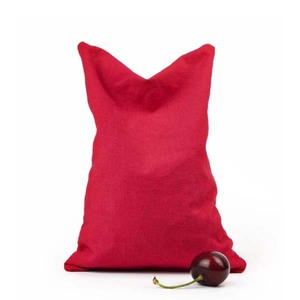 Logo personnalisé <span class=keywords><strong>pas</strong></span> <span class=keywords><strong>cher</strong></span> coton biologique taie d'oreiller rouge lit <span class=keywords><strong>cerise</strong></span> oreillers fosse pour dormir confortable - Product Image 3