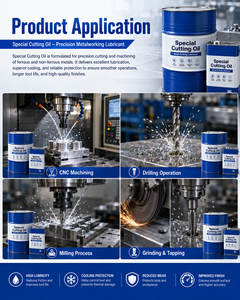 Potente Fluido Lubricante Anticorrosión, Aceite de Corte de Metales de Primera Calidad para Torneado, Fresado, Taladrado <span class=keywords><strong>y</strong></span> Mecanizado Industrial - Product Image 6