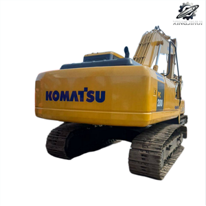 Excavatrice sur chenilles d'occasion Komatsu 200, marque japonaise d'origine, 20 tonnes, taille moyenne, excavatrice sur chenilles d'occasion - Product Image 5