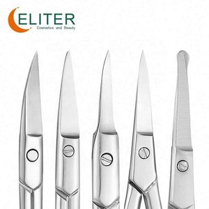 Eliter-Tijeras curvadas de acero inoxidable, para uñas, pedicura, Zoom, cutículas, gran oferta, venta al por mayor - Product Image 2