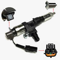 Pièces d'excavateur, injecteur de carburant 095000-6353 23670-E0050 pour excavateur Hino J05E J06E Kobelco