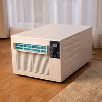 Climatiseur mobile domestique 7000 BTU pour dortoir, mini climatiseur de fenêtre avec déshumidificateur