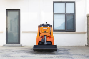 Mini chargeuse compacte à chenilles pour moteur diesel Chargeuse compacte à dérapage mécanique Chargeuse télescopique Pelleteuse Pelleteuse à chenilles frontales - Product Image 6