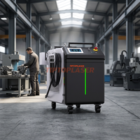 Machine de nettoyage au laser à fibre pulsée haute puissance 1000W pour l'élimination de la rouille, de la peinture, de l'huile, de l'oxyde et des revêtements sur les surfaces métalliques