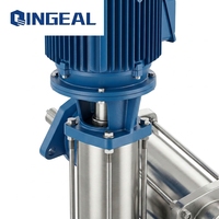 Pompa Sentrifugal Multistage Vertikal Seri CDLF Kelas Industri 7.5kW untuk Peningkatan Tekanan Air Gedung Bertingkat Tinggi