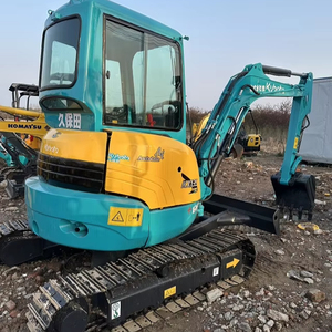 Miniexcavadora Kubota KX135, Excavadora de Cadenas Usada, Precio Bajo, Envío Gratuito, Nuevo Modelo Hidráulico Agrícola - Product Image 1