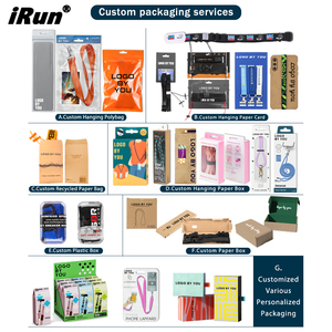 <span class=keywords><strong>IRun</strong></span> Personalización Elegante Crossbody Cadena ajustable Cordón Correa para Teléfono Celular Cordón con billetera de cuero Bolsa con cremallera - Product Image 4