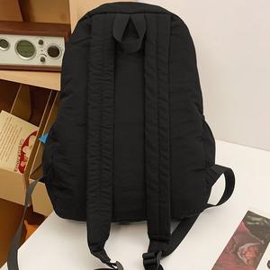 Nouvelle mode lumière simple sac à dos femme <span class=keywords><strong>littérature</strong></span> <span class=keywords><strong>japonaise</strong></span> et art sac d'école loisirs sport voyage couleur unie sac à dos - Product Image 4