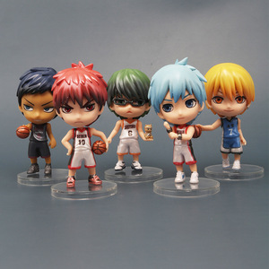 3 Diseños de Figuras de Acción de <span class=keywords><strong>Anime</strong></span>, Versión Q, <span class=keywords><strong>Kuroko</strong></span> no Basket, Figuras Coleccionables de Graduación, Adornos de Exhibición de Daikihara Midorima - Product Image 1