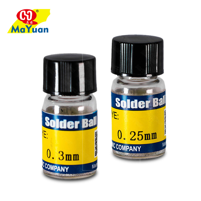 MECHANIC 10000pcs Leaded Lead-Free BGA Solder Balls for Reballing PCB IC Chip Repair