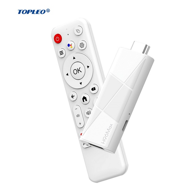 Topleo Android TV Stick 4K H96 Max RK3518 Quad Core 5G Android 14 Smart TV Box