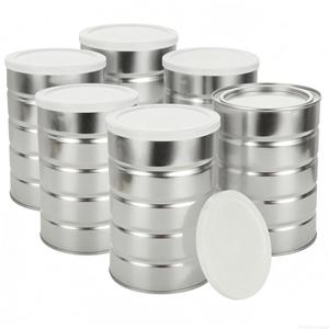 Suministro al por Mayor de Fábrica China: Latas Vacías Personalizables de Hojalata con Recubrimiento en Polvo de Grado Alimenticio para Leche en Polvo y Mezclas de Bebidas Instantáneas - Product Image 2