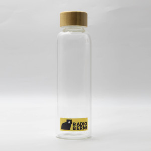 Custom High-Borosilicate Glass Travel Bottle Bamboo Wooden Lid Cork Sleeve Custom Logo Color American Style Drinkware for - Product Image 3