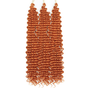 Tổng Hợp Đại Dương Sóng Crochet Bện Tóc Mềm Mại Afro Lọn Tóc Sâu Sóng Phần Mở Rộng Tóc Cho Phụ Nữ Nước Sóng Tóc - Product Image 4