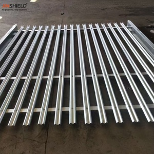 Panneaux de clôture Palisade, poteaux, rails et kits de fixation complets fournis par l'usine - Product Image 4