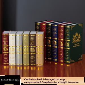 Caja <span class=keywords><strong>de</strong></span> libro <span class=keywords><strong>de</strong></span> bronceado <span class=keywords><strong>de</strong></span> simulación <span class=keywords><strong>de</strong></span> <span class=keywords><strong>amor</strong></span> <span class=keywords><strong>de</strong></span> estilo europeo, accesorios para fotos, artesanías <span class=keywords><strong>de</strong></span> papel al por mayor, decoraciones festivas creativas - Product Image 2