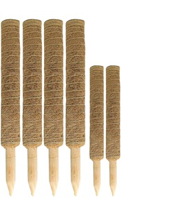 Bâtons de soutien pour plantes en fibre de coco naturelle, écologiques, pour intérieur/extérieur, <span class=keywords><strong>pot</strong></span> de fleurs, poteaux d'escalade, accessoires de jardin - Product Image 1